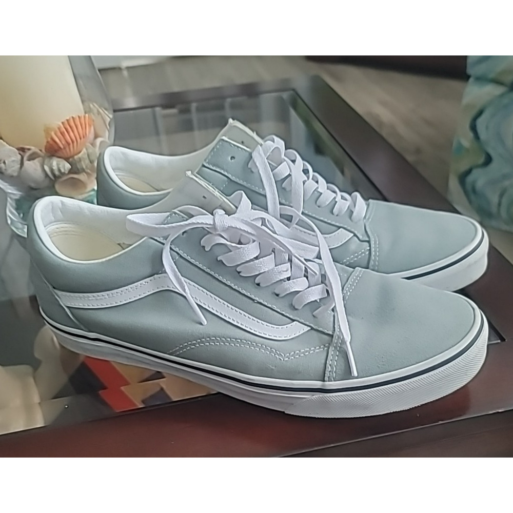 VANS Old Skool Color Theory - Iceberg Green M 11.5 W 13 Unisex Skate - Picture 2 of 15
